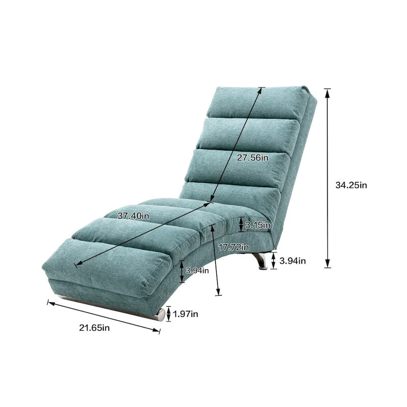Modern Chaise Lounge Indoor Chair,Long Lounger