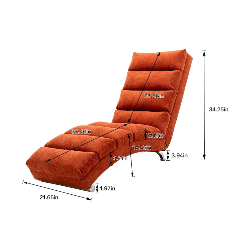 Modern Chaise Lounge Indoor Chair,Long Lounger