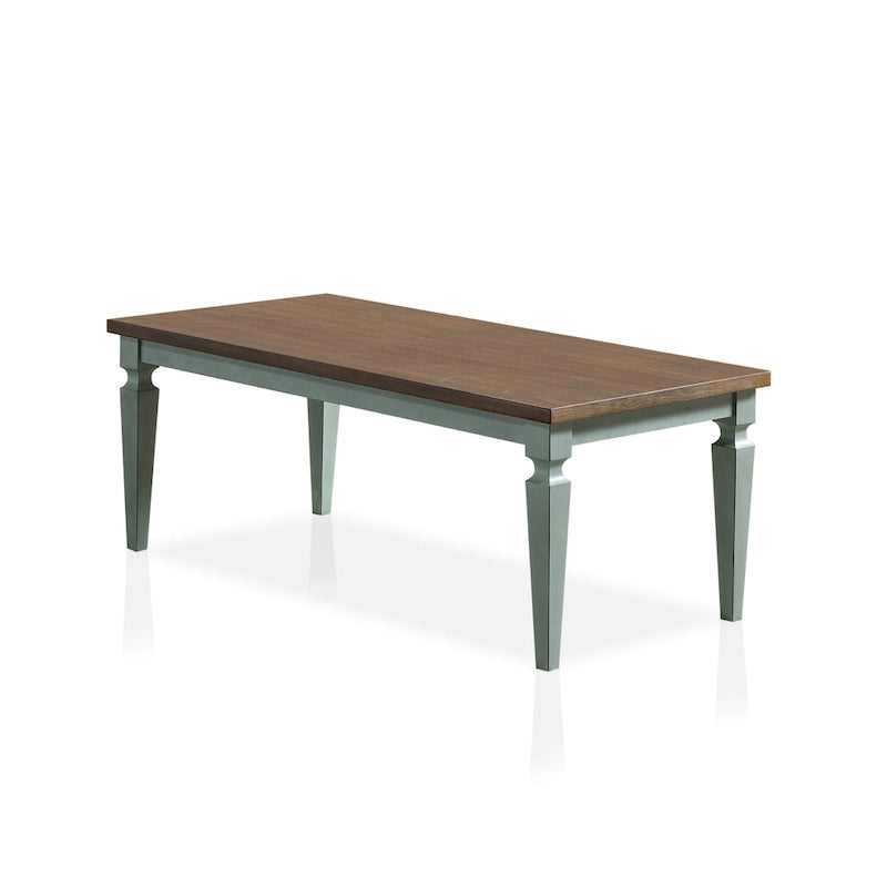 48-inch Solid Wood 3-Piece Coffee Table Set with Distressed Finish