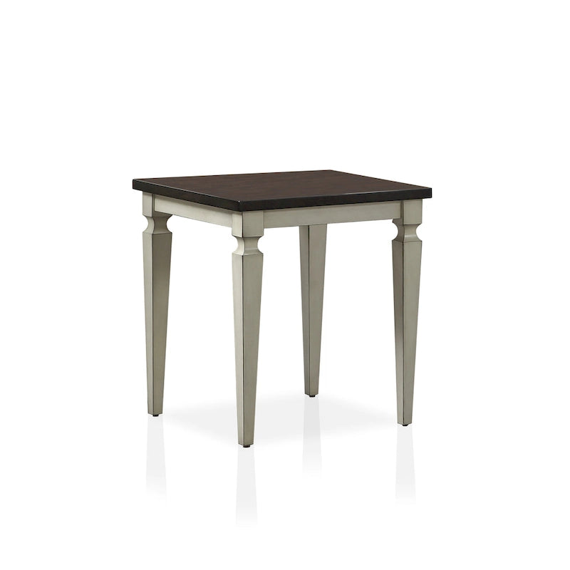 48-inch Solid Wood 3-Piece Coffee Table Set with Distressed Finish
