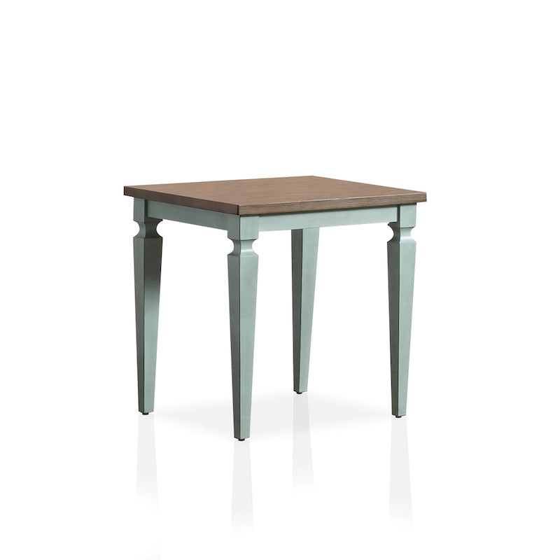 48-inch Solid Wood 3-Piece Coffee Table Set with Distressed Finish