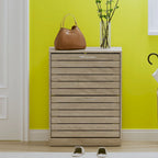 2-Tier Shoe Cabinet, 18mm Particleboard with PVC Edge Banding