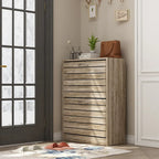 2-Tier Shoe Cabinet, 18mm Particleboard with PVC Edge Banding