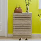 2-Tier Shoe Cabinet, 18mm Particleboard with PVC Edge Banding