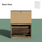2-Tier Shoe Cabinet, 18mm Particleboard with PVC Edge Banding