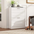 2-Tier Shoe Cabinet, 18mm Particleboard with PVC Edge Banding