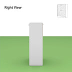 2-Tier Shoe Cabinet, 18mm Particleboard with PVC Edge Banding