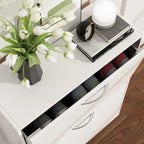 2-Tier Shoe Cabinet, 18mm Particleboard with PVC Edge Banding