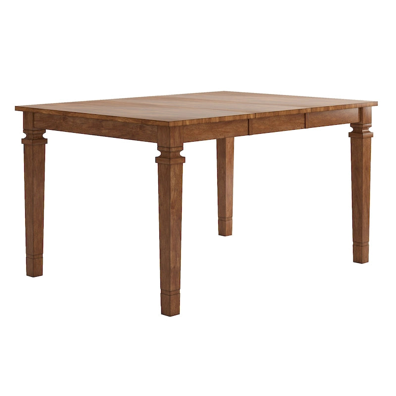 Wood Counter Height Dining Table