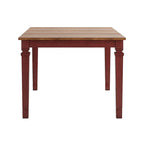 Wood Counter Height Dining Table