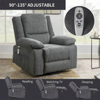 Electric Massage Power Recliner Chair, Multi-function Lifting, Timing