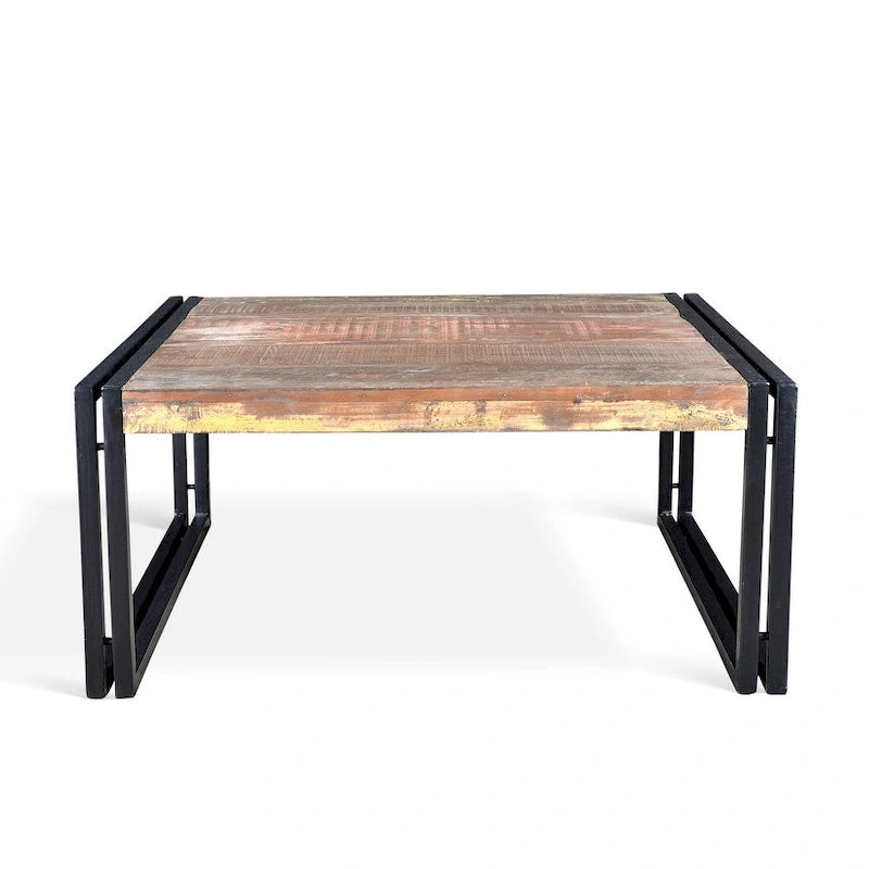 Handmade  Old Reclaimed Wood Coffee Table (India)