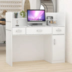 Queen Upholstered Platform Bed with Wingback Headboard, Linen Fabric