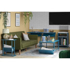 Upholstered Wingback Bed Frame, Queen Size, Linen Fabric Headboard, Multiple Colors