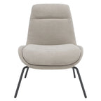 Velvet Accent Chair with Metal Legs - 24W x 28D x 32H