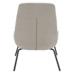 Velvet Accent Chair with Metal Legs - 24W x 28D x 32H