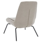 Velvet Accent Chair with Metal Legs - 24W x 28D x 32H