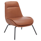 Velvet Accent Chair with Metal Legs - 24W x 28D x 32H