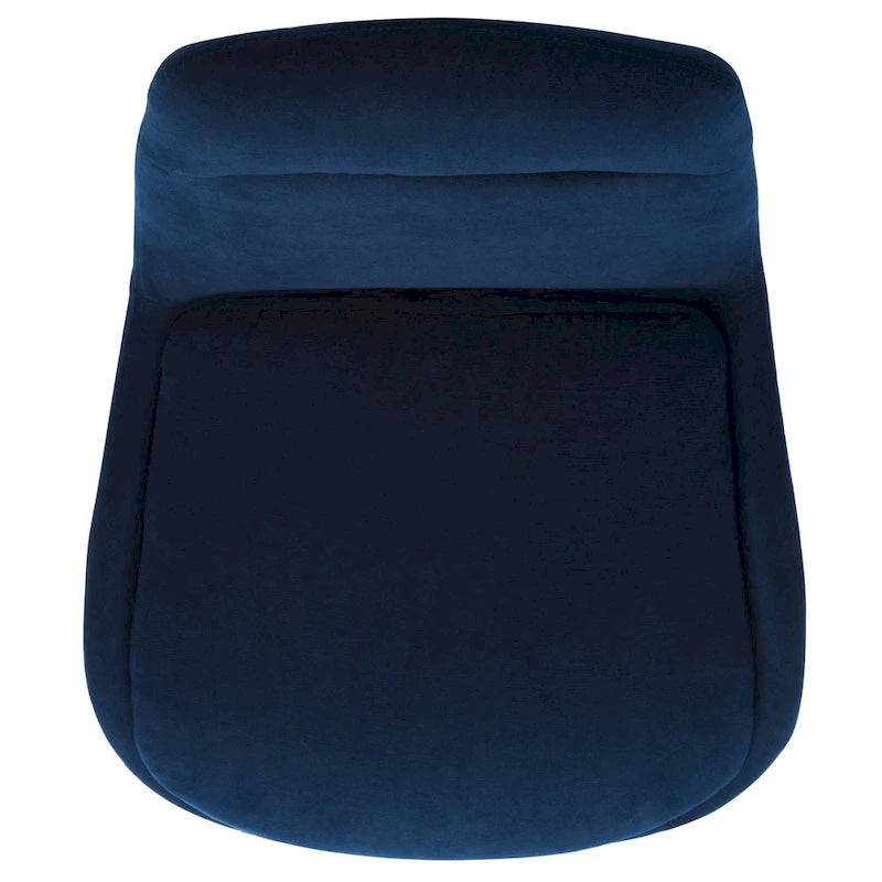 Velvet Accent Chair with Metal Legs - 24W x 28D x 32H