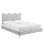 Velvet Full Platform Bed
