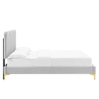 Velvet Full Platform Bed