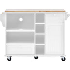 Solid Wood Coffee Table with Lower Shelf, 47.2"L x 23.6"W x 17.7"H, Multiple Finishes