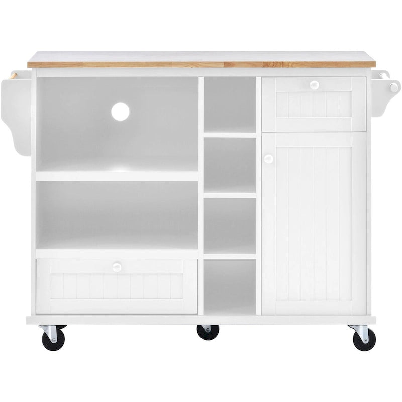 Solid Wood Coffee Table with Lower Shelf, 47.2"L x 23.6"W x 17.7"H, Multiple Finishes