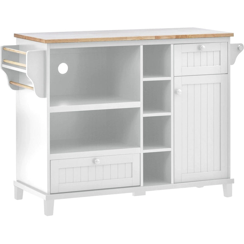 Solid Wood Coffee Table with Lower Shelf, 47.2"L x 23.6"W x 17.7"H, Multiple Finishes