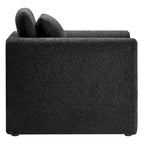 Boucle Upholstered Armchair