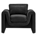 Boucle Upholstered Armchair