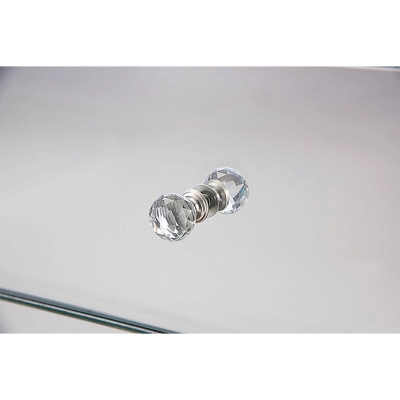 Clear Mirror 3 Drawer Cabinet