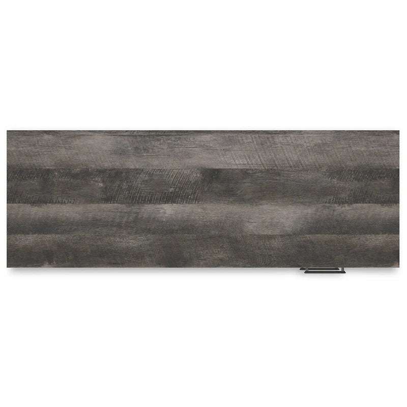 54" Two-Tone Home Office Desk with 3 Drawers, White and Gray Finish