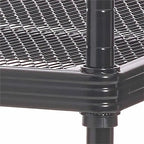 3-Tier Metal Storage Shelving Unit, 440 lb Capacity per Shelf, No Tools Required