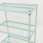 3-Tier Metal Storage Shelving Unit, 440 lb Capacity per Shelf, No Tools Required