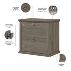 2-Drawer Vertical File Cabinet