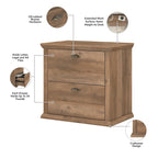 2-Drawer Vertical File Cabinet