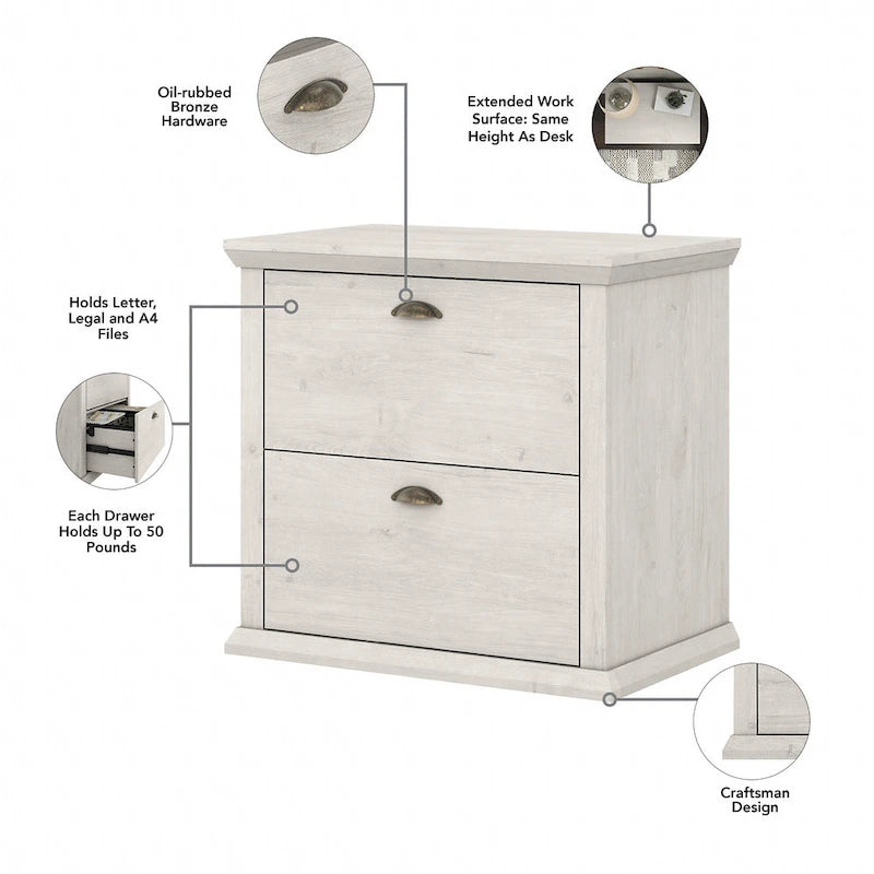 2-Drawer Vertical File Cabinet